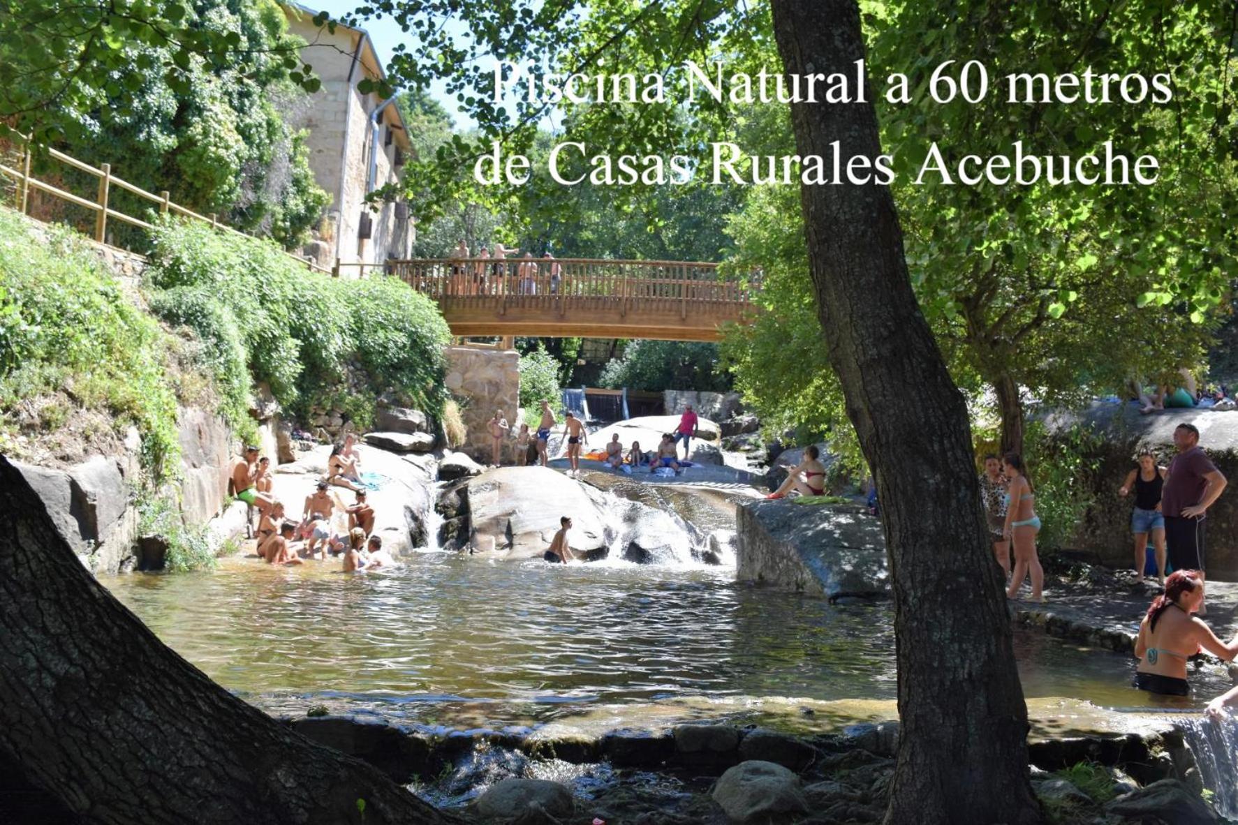 Casas Rurales Acebuche, Descubre el Otoño Mágico en el Valle de Ambroz Casas del Monte Esterno foto